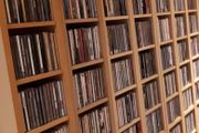 CD collection lots of different music genres