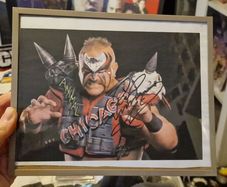 Road Warrior Animal WWE Autograph