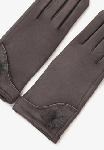 Classy Leather Look Gloves (new/with tags) - nice gift idea