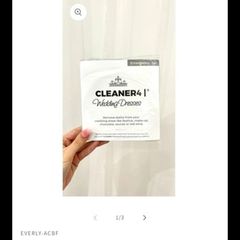Emergency wedding dress cleaning set