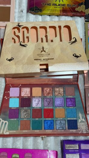 Huge eyeshadow palette 10euro sale Juvia s Kaleidos, urban decay, Laura Lee, rude cosmetics, jeffree star and more