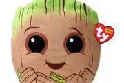 TY Marvel Groot Squishy Beanie Head Cushion - RRP - 19.95 - Suitable From Birth