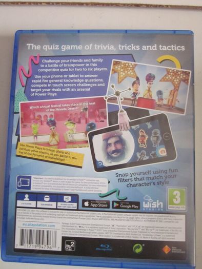 PS4 Knowledge is Power Game