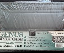 Genus Leather Briefcase by Stendix - New Old Stock