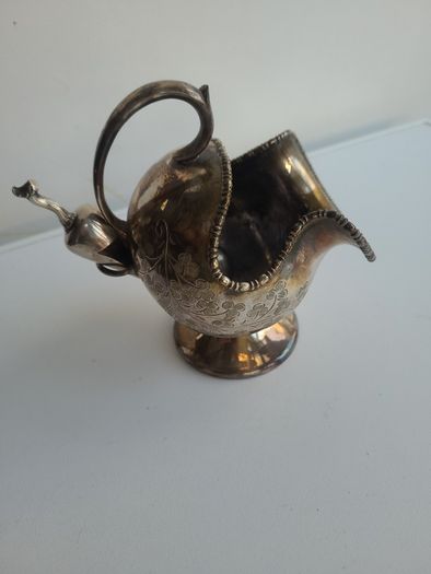 Edwardian silver sugar scuttle - John Turton & son