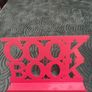 Recipient book stand 'cookbook" red metal Image 3