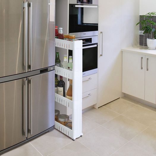 Gap Storage Slide-Out Shelf Organiser 4 Tiers
