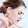 08445 i12 TWS Pink Universal Bluetooth Earbuds With Charging Dock Image 7