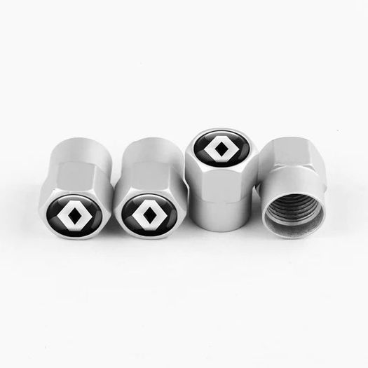 4pcs Car Wheel Tires Valves Tyre Stem Air Cap Case For Renault Sport Duster Megane 2 3 Accessories