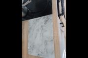 Glass chopping board
