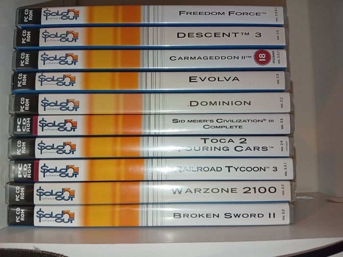 Job Lot Collection Of Sold Out Pd Cd Rom Games From Sold Out Software All Tested