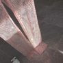 Stradivarius sparkly pink net trousers size S Image 3