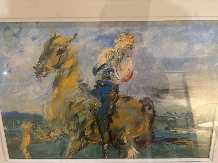 Signed Jack B Yeats The Singing Horseman