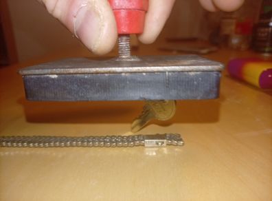 silver chain broken
