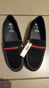 BNWT Size 2 -  Were 30 Euro - A Lovely Navy Pair of Paul Costelloe Living Suede Loafer - #