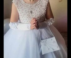Stunning girls communion dress fury godmother