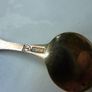 Theodor Olsens Eftf Norway Sterling Enamel Viking Ship Salt Cellar with NM Thune Enamelled Silver Spoon Image 4