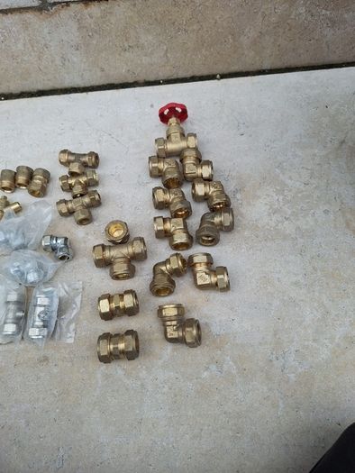 brass compression fittings