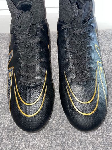 Black & Gold Football Boots