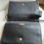 Victoria Beckham black leather clutch/ crossbody bag Image 2