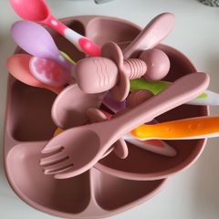 Free baby feeding bowl and cutlery