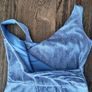 Boden St. Lucia Blue Geometric Print Halter Dress, Size 8 Image 7