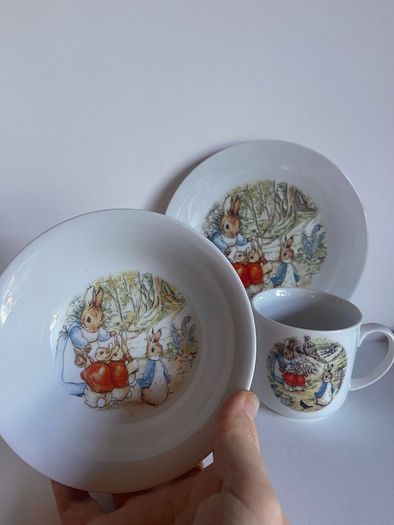 Peter Rabbit Children's breakfast set