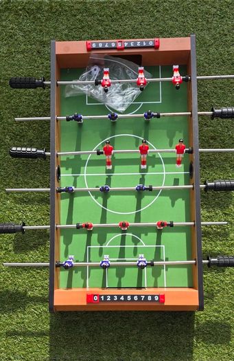 Kids table football game