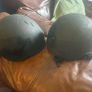 Two child's horse riding helmets Image 3