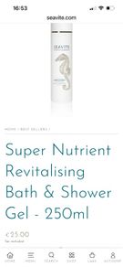 Seavite by Drs Mulrooney Bath & Shower Gel 250ml