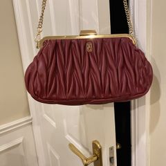 Burgundy Tipperary Crystal bag