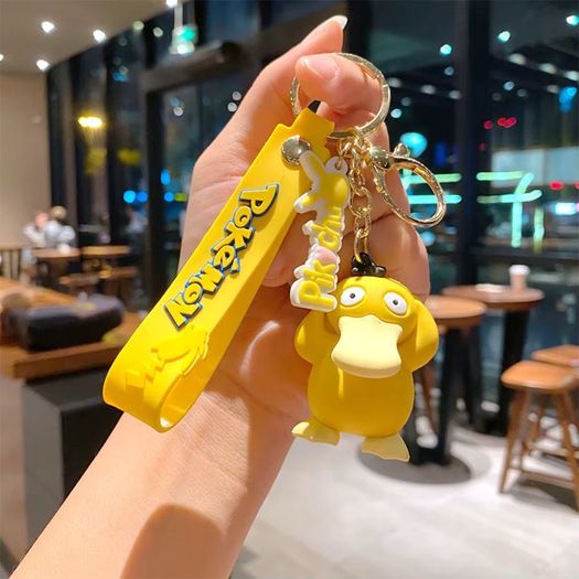 Pokemon Keychain batch Pendant Pokemon keyring Cute Pikachu Doll Bag Car Pendant for birthday Kids Toys charm bulk gourd