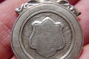 Vintage Solid Sterling Silver 925 Medal Or Watch Fob 4,8g
