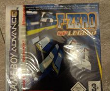 GBA Sealed Red Strip FZero GP Legend