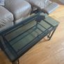 3 tier glass coffee table Image 3