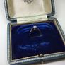 Stunning 18ct Gold .25CT Diamond Solitaire Ring. Size L 1/2 Image 4