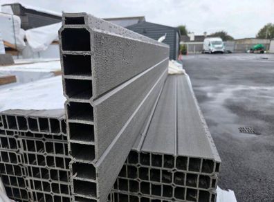 Composite fencing panels
