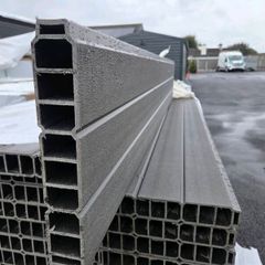 Composite fencing panels