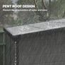 Plastic Garden Shed 6 x 6ft Image 8