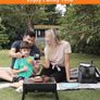 Portable Foldable Charcoal Grill for Outdoor, Stainless Steel BBQ Tabletop Smoker for Picnic, Garden, Terrace, Camping, Travel, Hiking Image 2