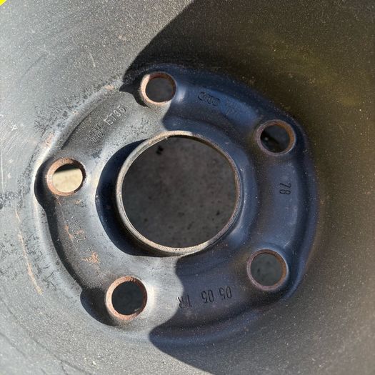 Spare wheel Audi 114.3 PCD