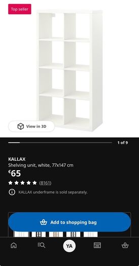 IKEA CUBIES + vanity cabinet