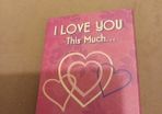 valentine mini love book