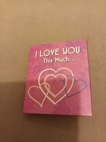 valentine mini love book
