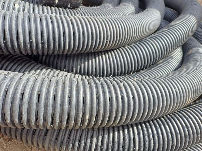 Water drainage pipe for back garden or Land
