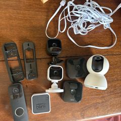 Blink doorbell+4 cameras+sync module+ xomi camera