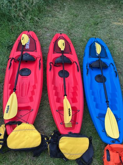 Kayak Sit On 3 x Single 1 x Double