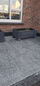 Wooden plastic lined planter boxes 100cm x 50cm x 50cm