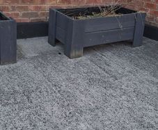 Wooden plastic lined planter boxes 100cm x 50cm x 50cm
