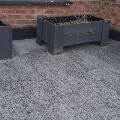 Wooden plastic lined planter boxes 100cm x 50cm x 50cm